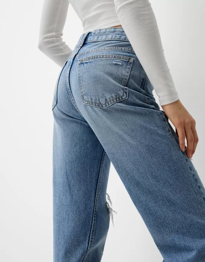 Cropped jeans