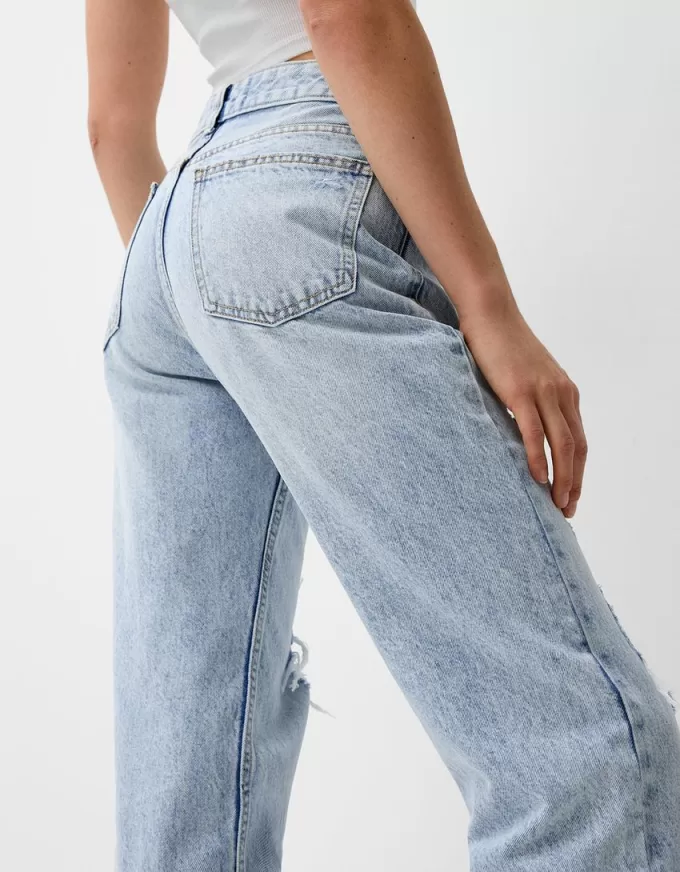 Cropped jeans