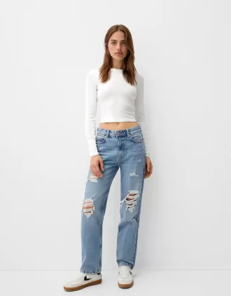 Cropped jeans