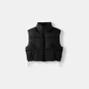 Cropped puffer vest Cropped puffer vest