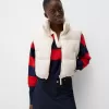 Cropped puffer vest Cropped puffer vest