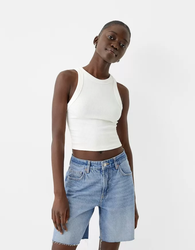 Denim Bermuda shorts Denim Bermuda shorts