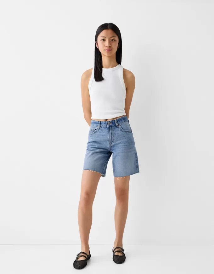 Denim Bermuda shorts Denim Bermuda shorts