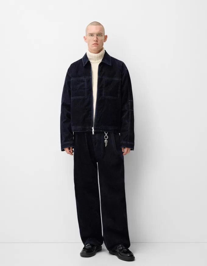 Denim jacket with pockets Denim jacket with pockets