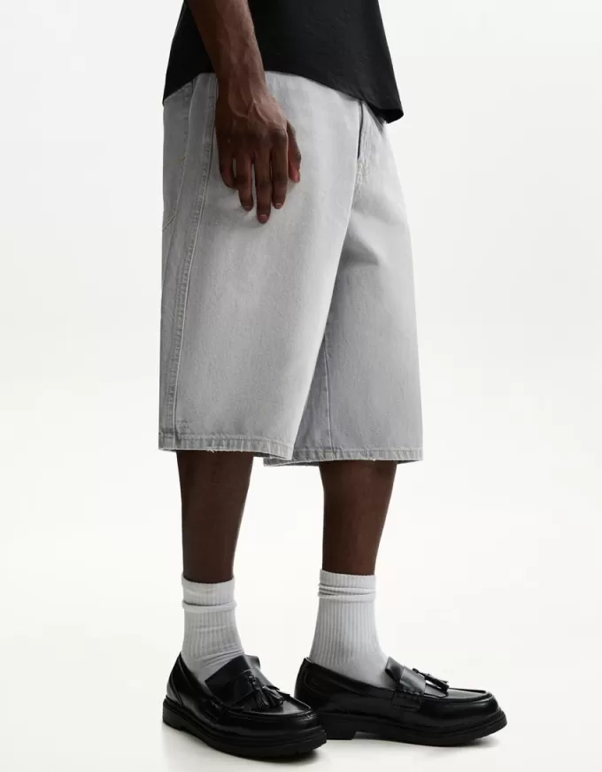 Denim skater Bermuda shorts Denim skater Bermuda shorts