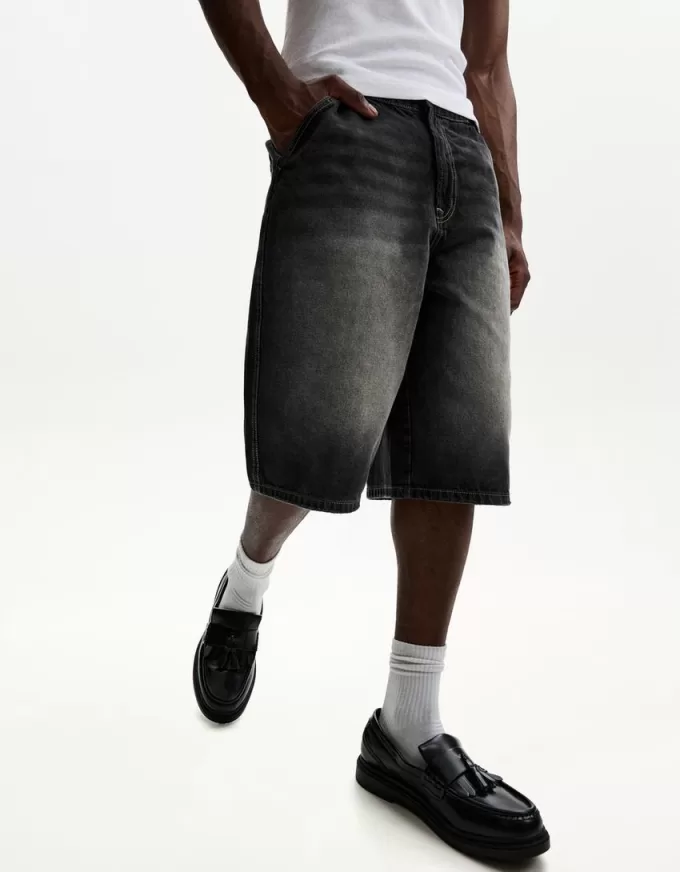 Denim skater Bermuda shorts Denim skater Bermuda shorts