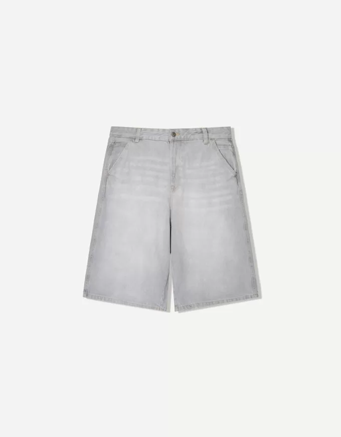 Denim skater Bermuda shorts Denim skater Bermuda shorts