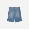 Denim skater Bermuda shorts Denim skater Bermuda shorts