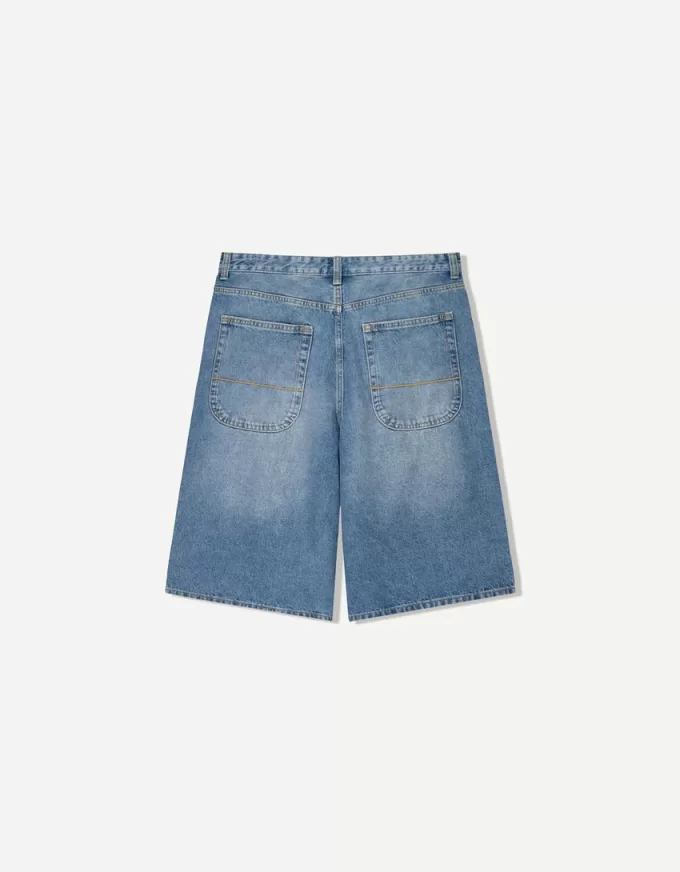 Denim skater Bermuda shorts Denim skater Bermuda shorts