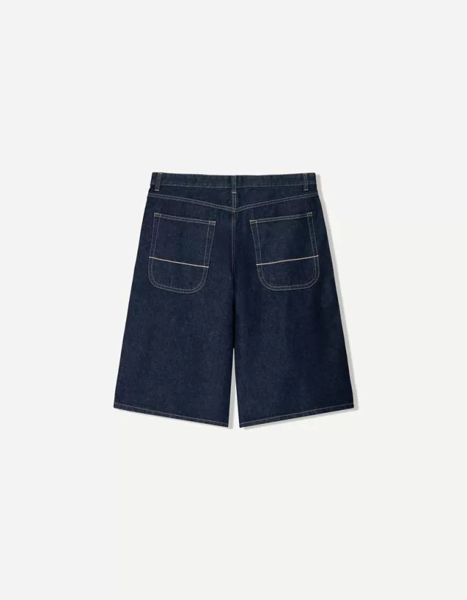 Denim skater Bermuda shorts Denim skater Bermuda shorts