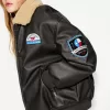 Double-sided jacket with patches Double-sided jacket with patches