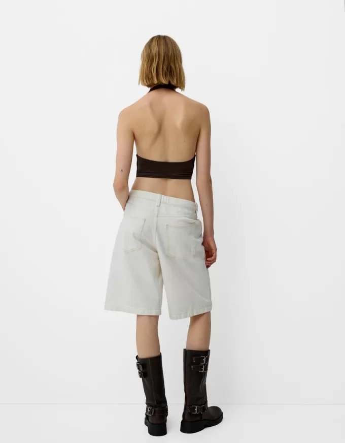 Draped halter top Draped halter top