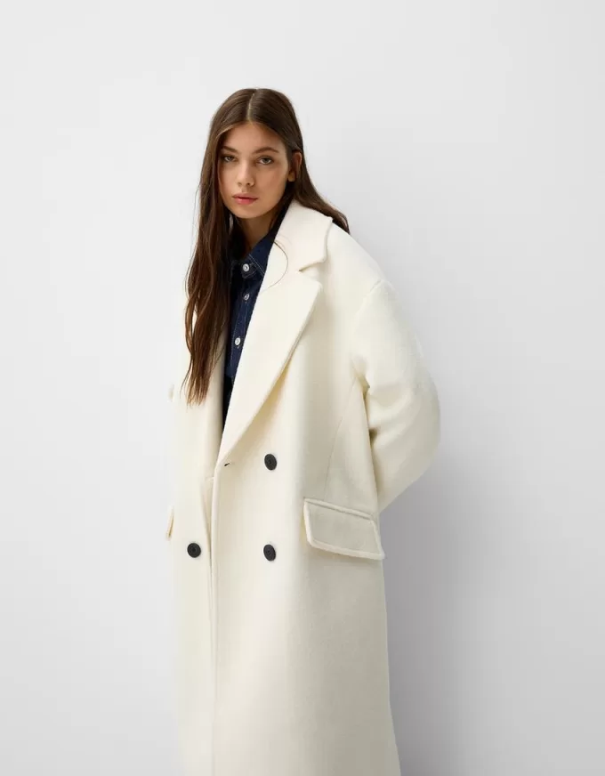 Drop shoulder coat Drop shoulder coat