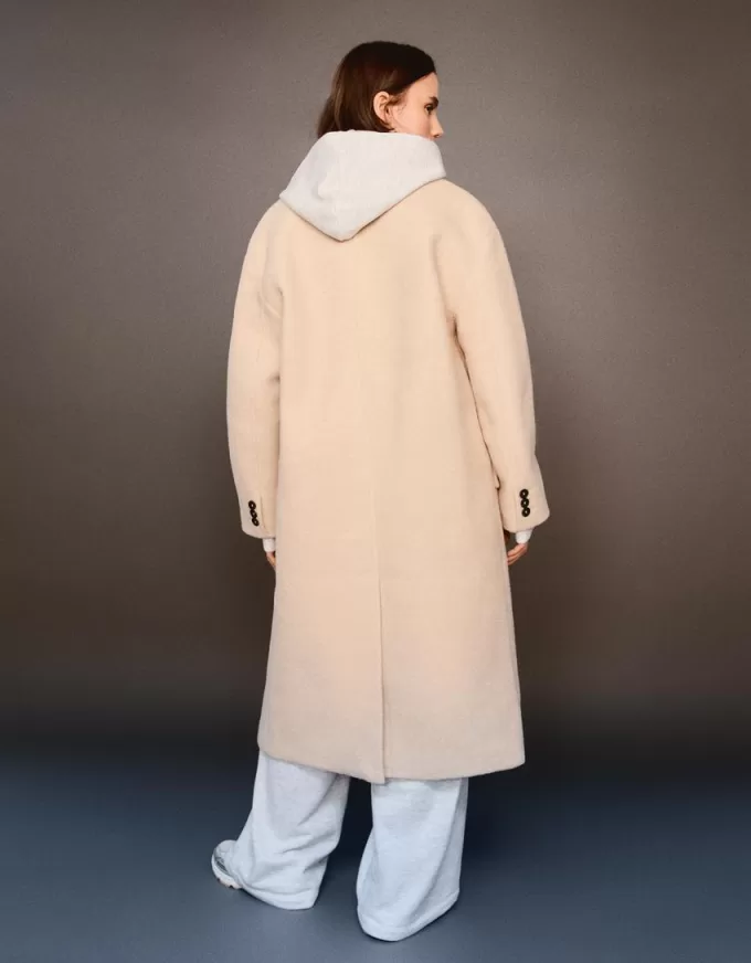 Drop shoulder coat Drop shoulder coat