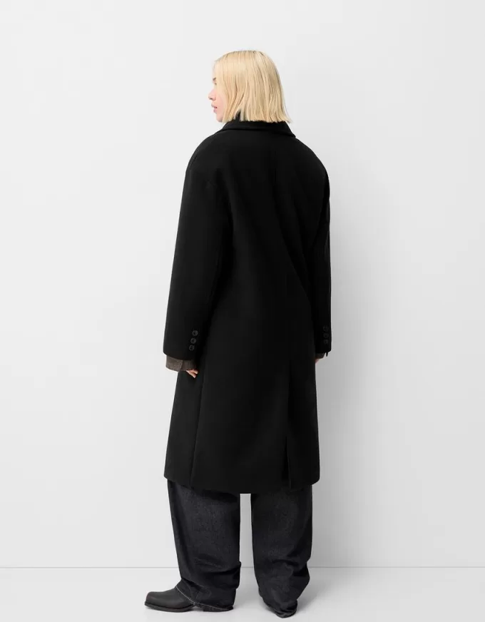 Drop shoulder coat Drop shoulder coat