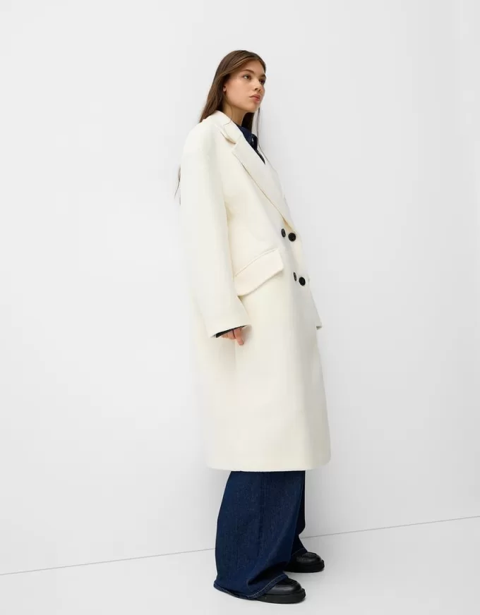 Drop shoulder coat Drop shoulder coat