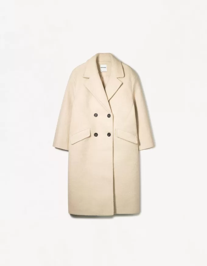 Drop shoulder coat Drop shoulder coat