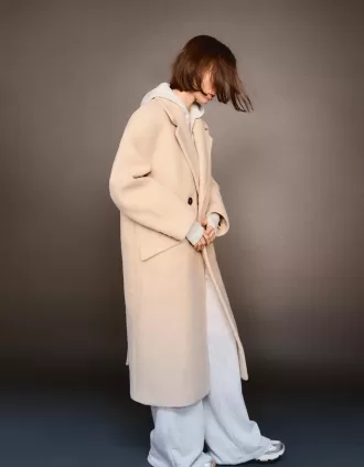 Drop shoulder coat Drop shoulder coat