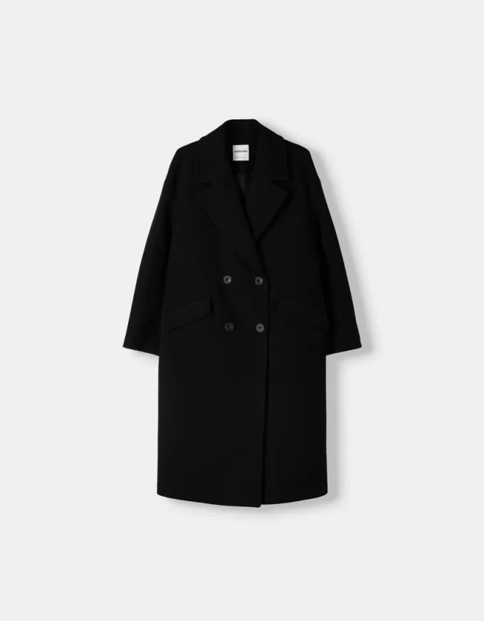 Drop shoulder coat Drop shoulder coat