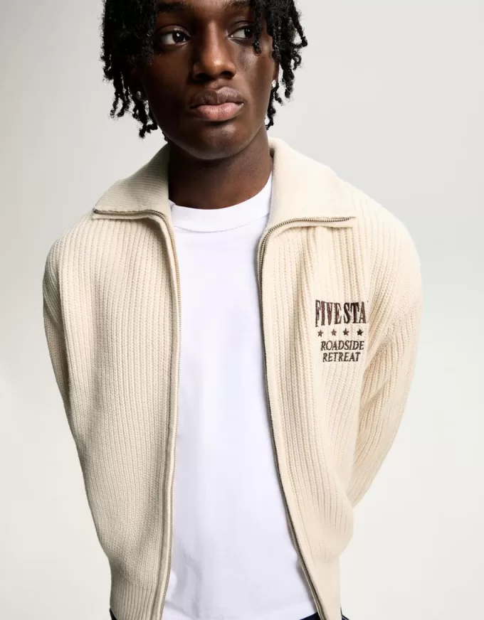 Embroidered textured jacket Embroidered textured jacket