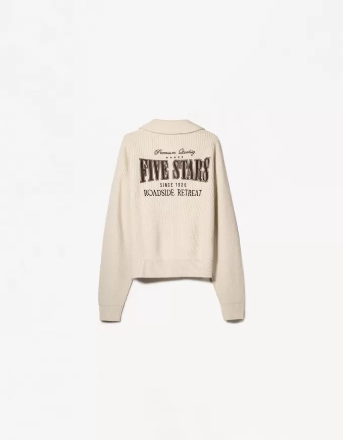 Embroidered textured jacket Embroidered textured jacket