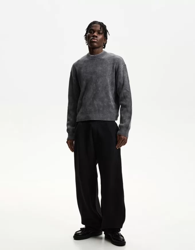 Faded boxy-fit sweater Faded boxy-fit sweater