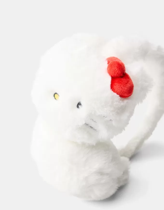 Faux fur Hello Kitty earmuffs Faux fur Hello Kitty earmuffs