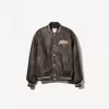 Faux leather bomber jacket Faux leather bomber jacket