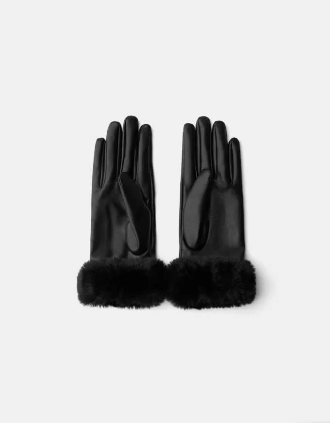 Faux leather gloves Faux leather gloves