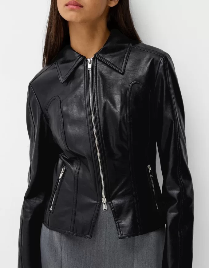 Faux leather jacket Faux leather jacket