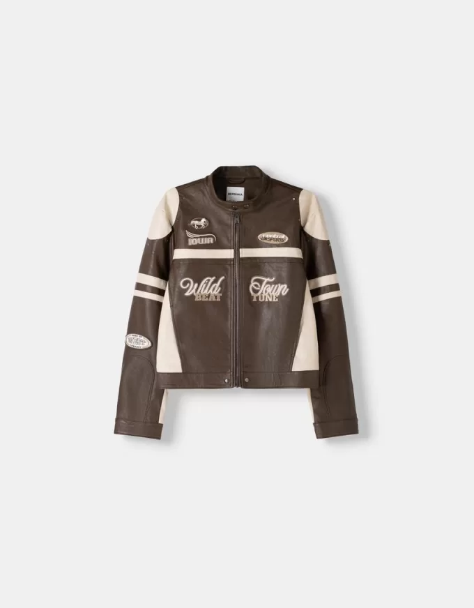 Faux leather jacket Faux leather jacket