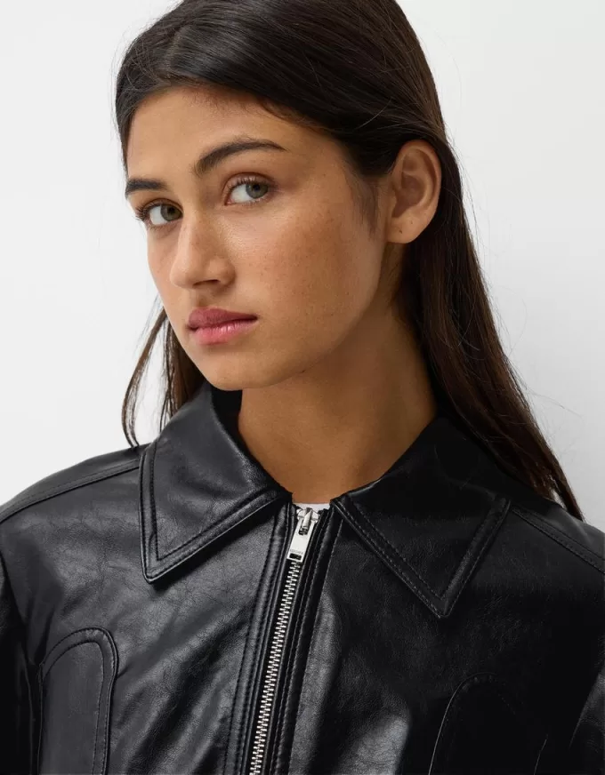 Faux leather jacket Faux leather jacket