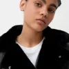 Faux shearling biker jacket Faux shearling biker jacket