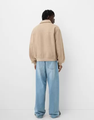 Faux shearling jacket