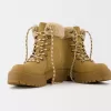 Faux shearling mountain boots Faux shearling mountain boots