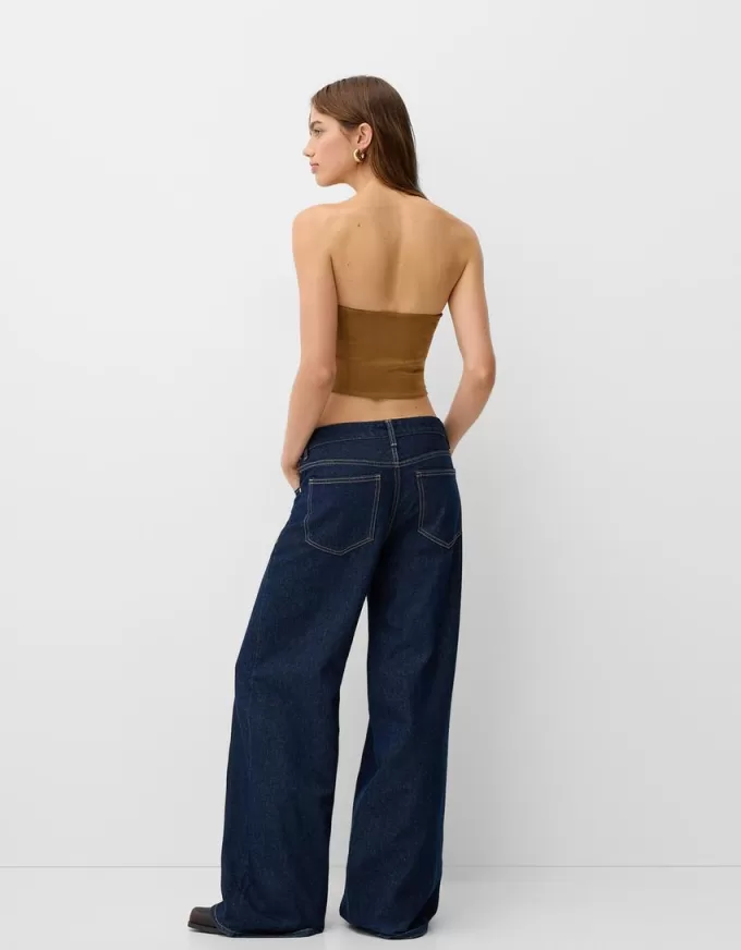 Faux suede bandeau top Faux suede bandeau top