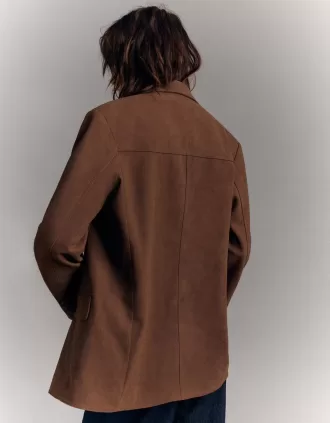 Faux suede blazer Faux suede blazer