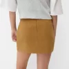 Faux suede mini skirt Faux suede mini skirt