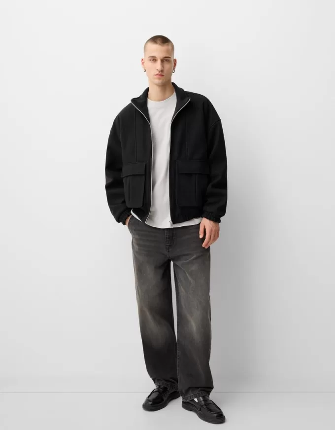 Felt texture jacket Felt texture jacket