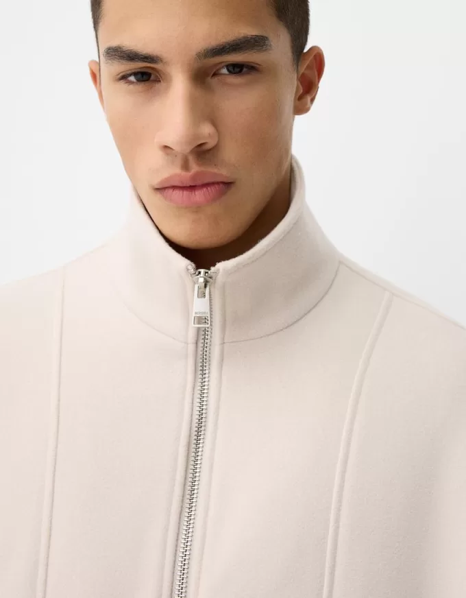 Felt texture jacket Felt texture jacket