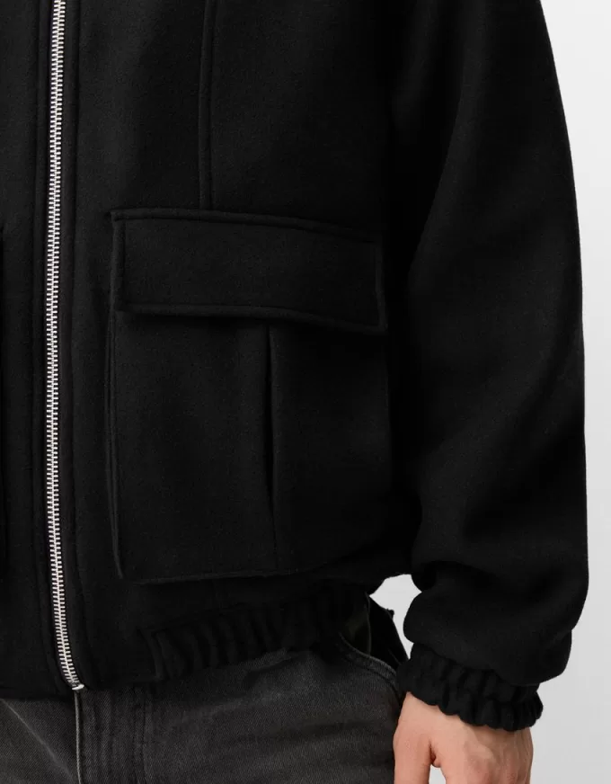 Felt texture jacket Felt texture jacket