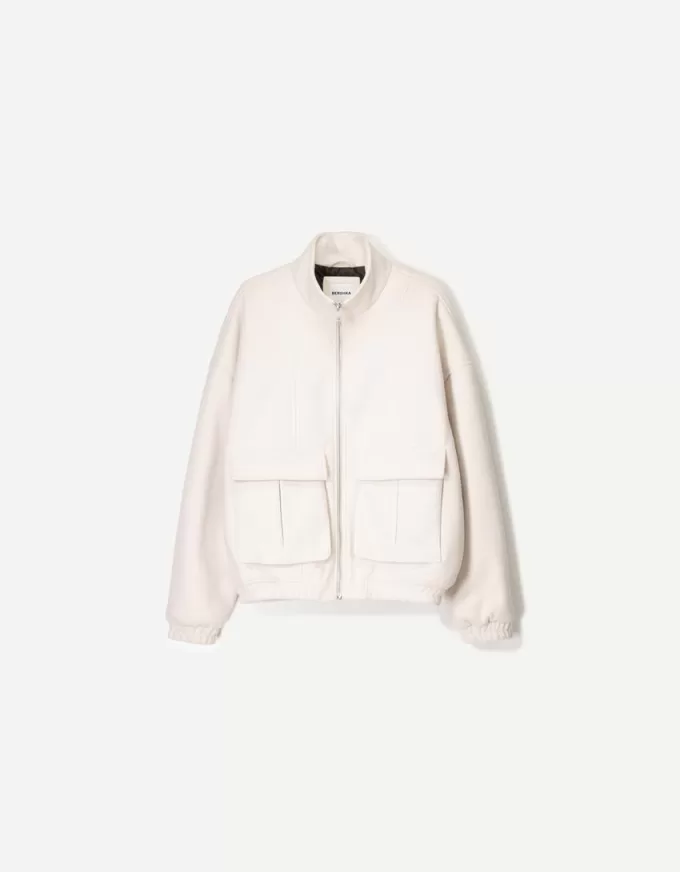 Felt texture jacket Felt texture jacket