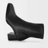 Fitted block-heel ankle boots Fitted block-heel ankle boots