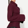 Fitted shirt with flared sleeves Fitted shirt with flared sleeves