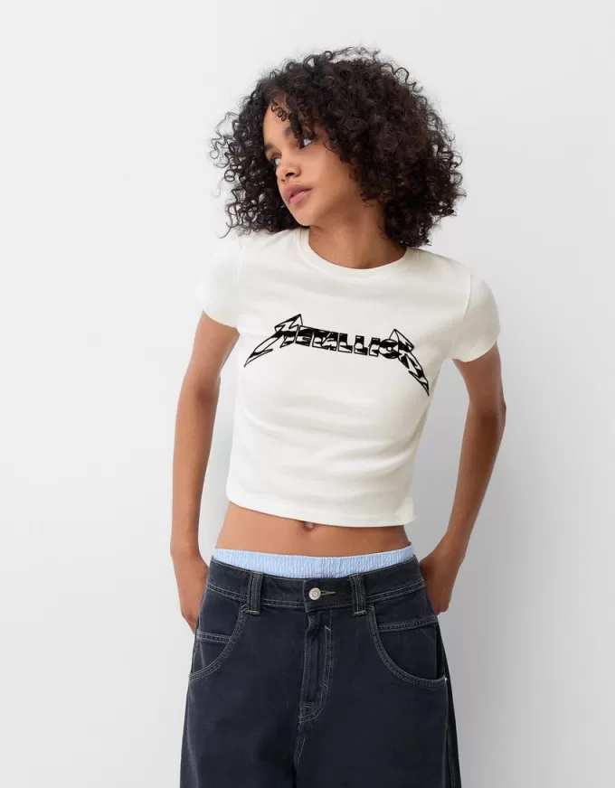Fitted short sleeve Metallica T-shirt Fitted short sleeve Metallica T-shirt