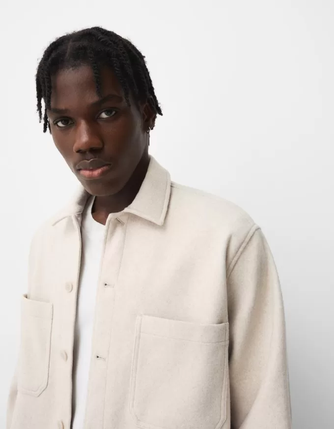 Flannel overshirt Flannel overshirt