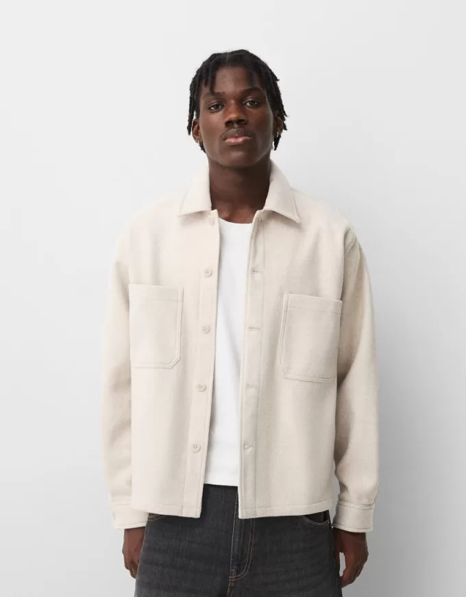 Flannel overshirt Flannel overshirt