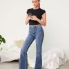 Flared jeans