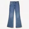 Flared jeans