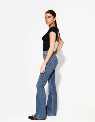 Flared jeans